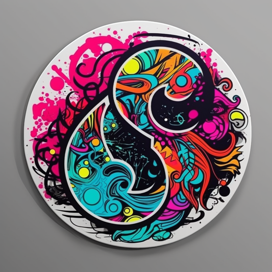 YinYang Vinyl Decal Sticker for Car, Laptop, Tumbler and more # 008597