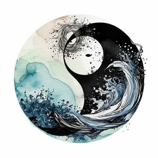 YinYang Vinyl Decal Sticker for Car, Laptop, Tumbler and more # 008613
