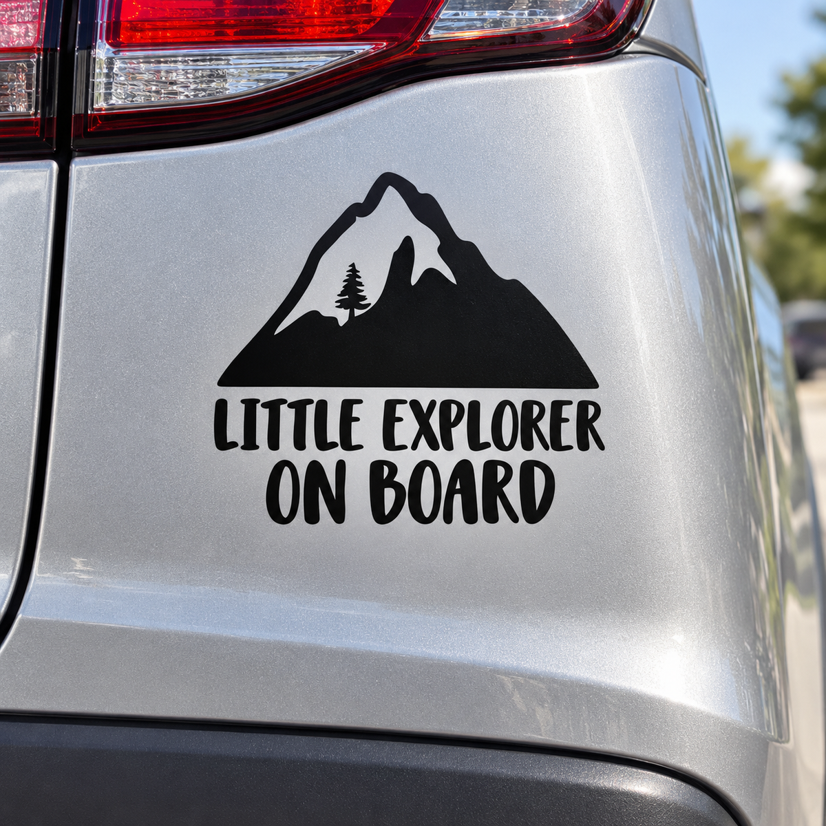 W18 black Little Explorer on Board