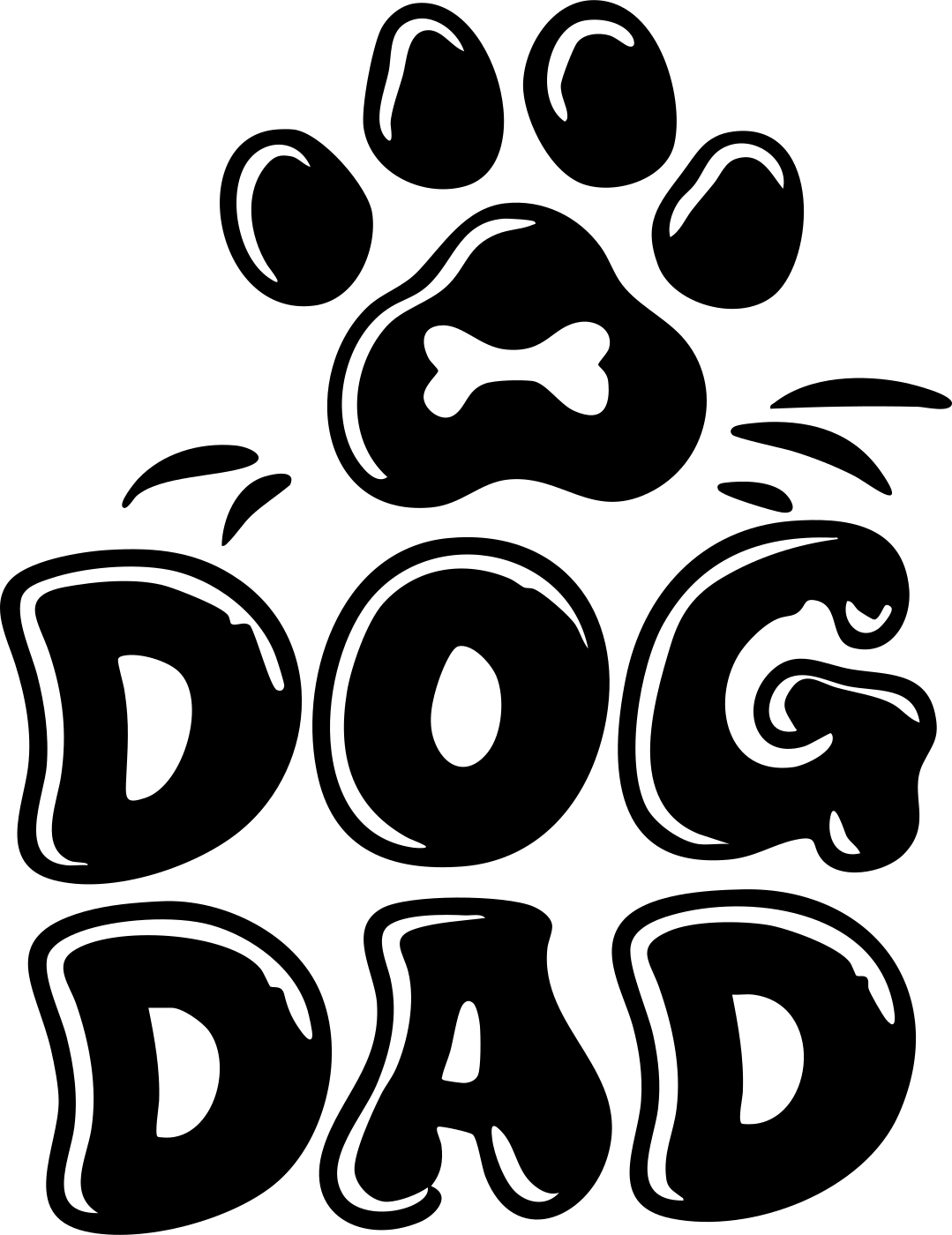 Dog Dad W34 original design