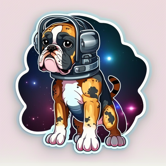 Dog Vinyl Decal Sticker for Car, Laptop, Tumbler and more # 002736-4" x 4"