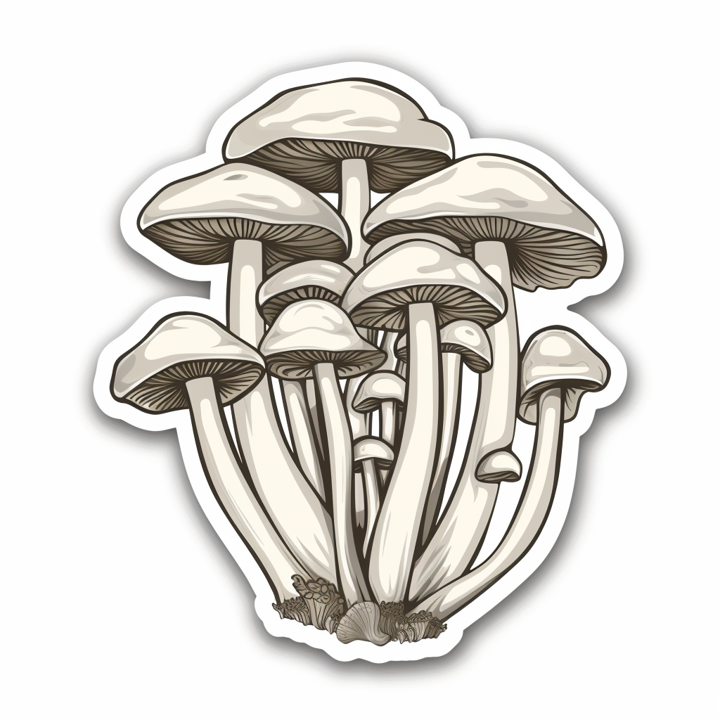 Mushrooms Vinyl Decal Sticker for Car, Laptop, Tumbler and more # F06785