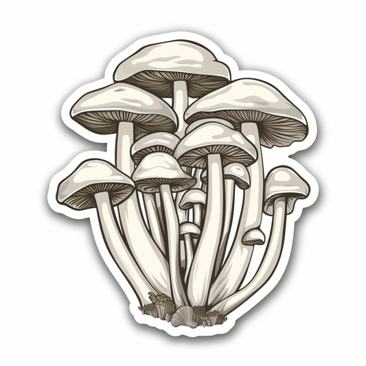Mushrooms Vinyl Decal Sticker for Car, Laptop, Tumbler and more # F06785