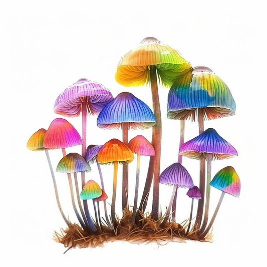 Mushrooms Vinyl Decal Sticker for Car, Laptop, Tumbler and more # F06959