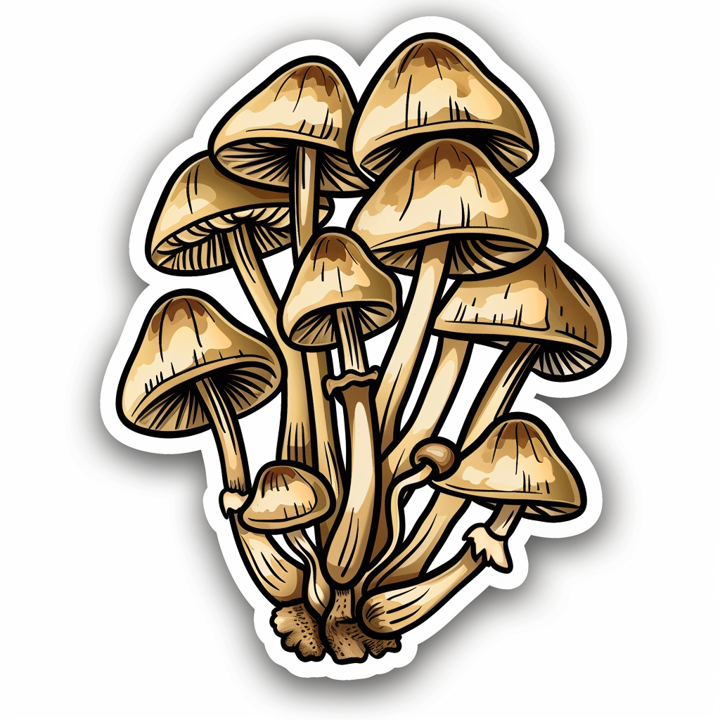 Mushrooms Vinyl Decal Sticker for Car, Laptop, Tumbler and more # F06964