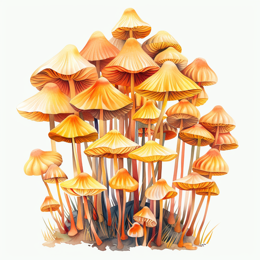 Mushrooms Vinyl Decal Sticker for Car, Laptop, Tumbler and more # F06946