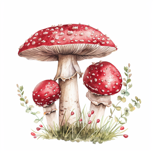 Mushrooms Vinyl Decal Sticker for Car, Laptop, Tumbler and more # F06918