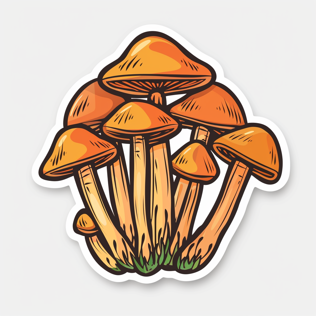 Mushrooms Vinyl Decal Sticker for Car, Laptop, Tumbler and more # F06920