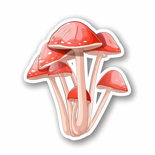 Mushrooms Vinyl Decal Sticker for Car, Laptop, Tumbler and more # F06786
