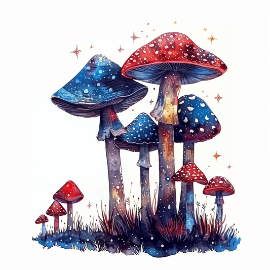 Mushrooms Vinyl Decal Sticker for Car, Laptop, Tumbler and more # F06903