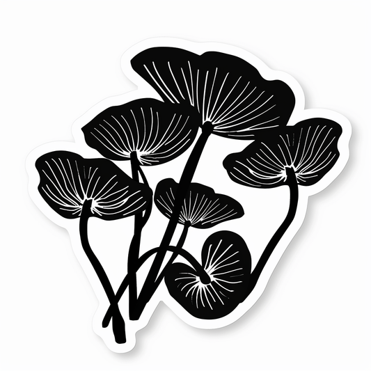 Mushrooms Vinyl Decal Sticker for Car, Laptop, Tumbler and more # F06922