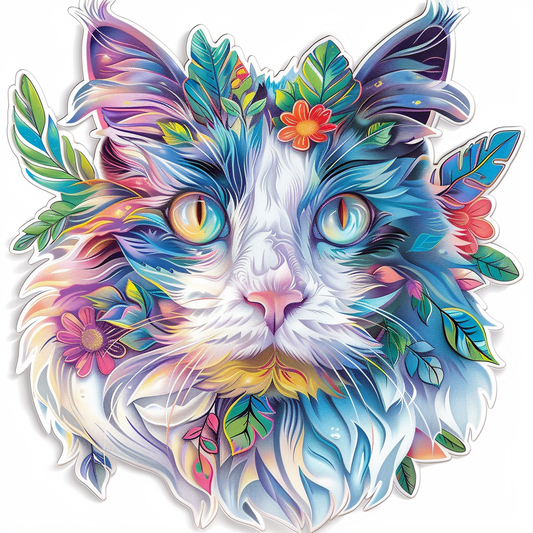 Ragdoll Cat Vinyl Decal Sticker for Car, Laptop, Tumbler and more # F06736