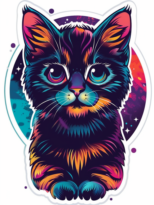 Bengal cat Vinyl Decal Sticker for Car, Laptop, Tumbler and more # F07064