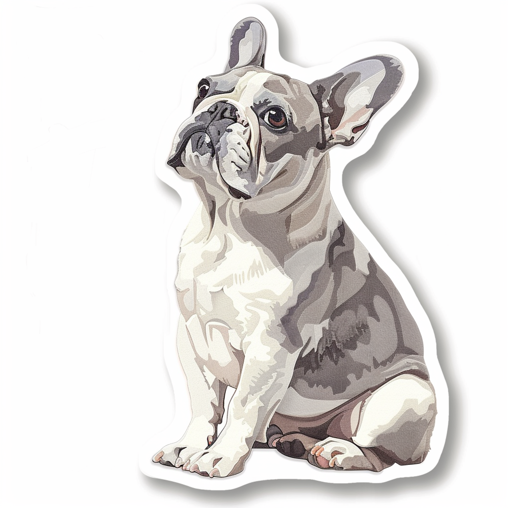 Bulldog Dog Vinyl Decal Sticker for Car, Laptop, Tumbler and more # F06687