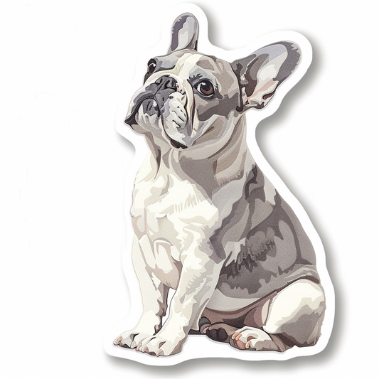 Bulldog Dog Vinyl Decal Sticker for Car, Laptop, Tumbler and more # F06687