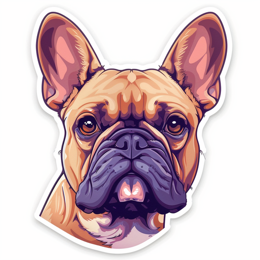 Bulldog Dog Vinyl Decal Sticker for Car, Laptop, Tumbler and more # F06686
