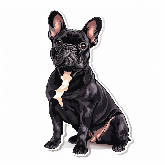 Bulldog Dog Vinyl Decal Sticker for Car, Laptop, Tumbler and more # F06875