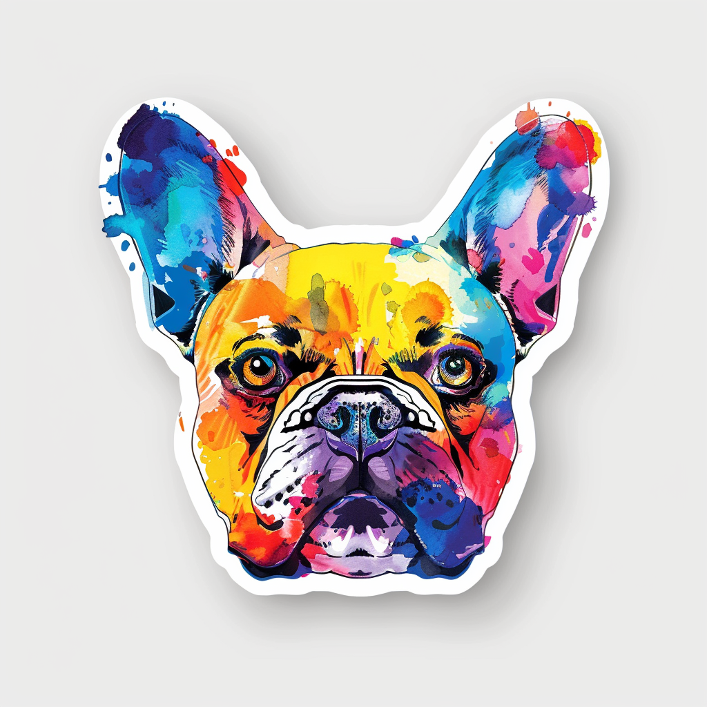 Bulldog Dog Vinyl Decal Sticker for Car, Laptop, Tumbler and more # F06856