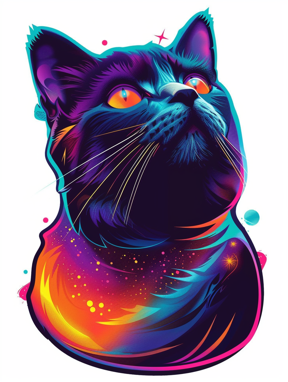 Scottish Fold Cat Vinyl Decal Sticker for Car, Laptop, Tumbler and more # F07086