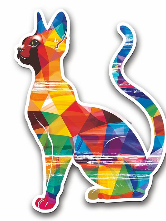 Sphynx cat Vinyl Decal Sticker for Car, Laptop, Tumbler and more # F07127