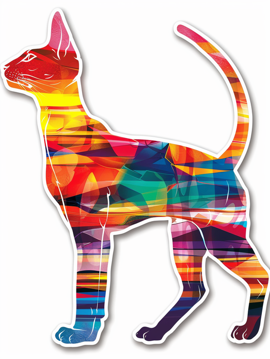 Sphynx cat Vinyl Decal Sticker for Car, Laptop, Tumbler and more # F07126