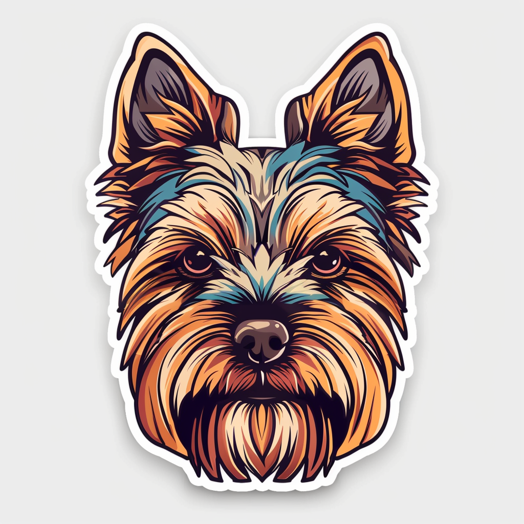 Yorkshire Terrier Dog Vinyl Decal Sticker for Car, Laptop, Tumbler and more # F06841