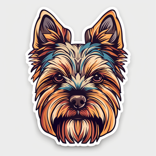 Yorkshire Terrier Dog Vinyl Decal Sticker for Car, Laptop, Tumbler and more # F06841