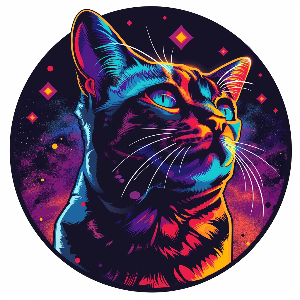 Bengal cat Vinyl Decal Sticker for Car, Laptop, Tumbler and more # F07051