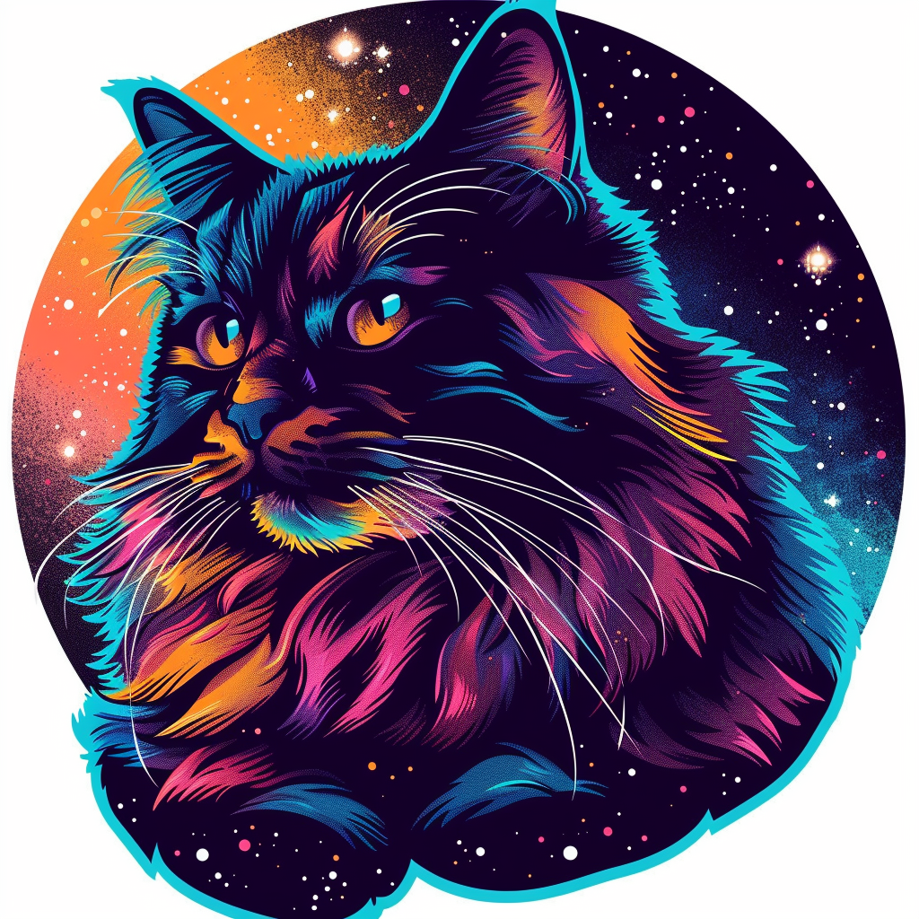 Maine Coon cat Vinyl Decal Sticker for Car, Laptop, Tumbler and more # F06999