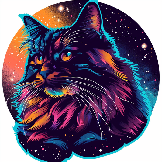 Maine Coon cat Vinyl Decal Sticker for Car, Laptop, Tumbler and more # F06999