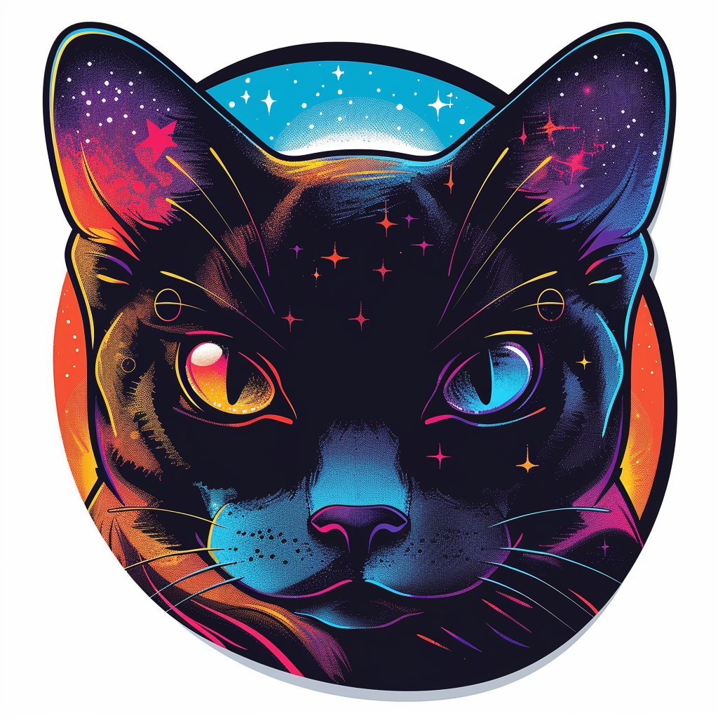 Siamese cat Vinyl Decal Sticker for Car, Laptop, Tumbler and more # F06996