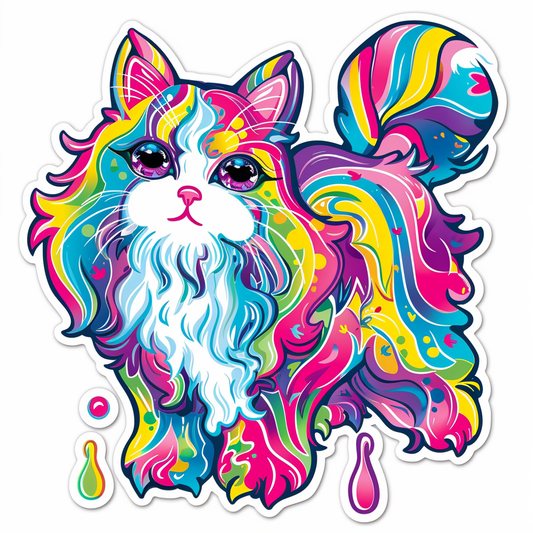 Heart Cat Ragdoll Vinyl Decal Sticker for Car, Laptop, Tumbler and more # F06782