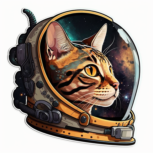 Bengal Cat Vinyl Decal Sticker for Car, Laptop, Tumbler and more # 1674