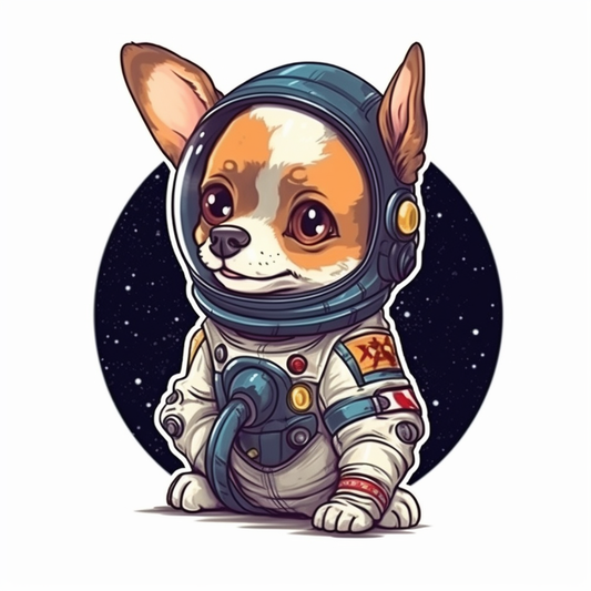 Chihuahua Dog Vinyl Decal Sticker for Car, Laptop, Tumbler and more # 003642
