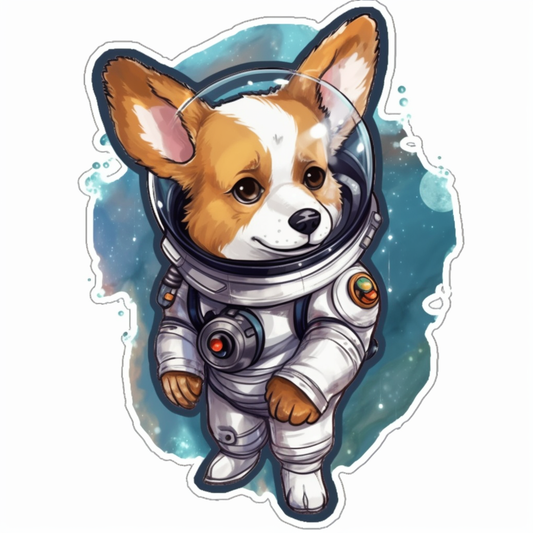 Corgi Dog Vinyl Decal Sticker for Car, Laptop, Tumbler and more # 003529