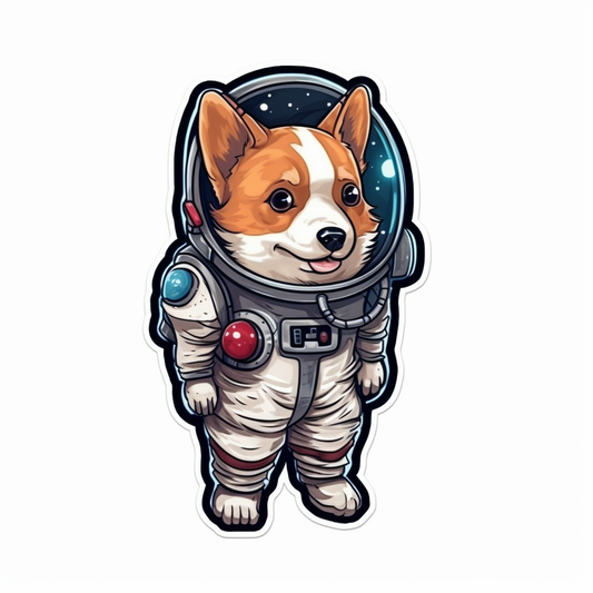 Corgi Dog Vinyl Decal Sticker for Car, Laptop, Tumbler and more # 003524