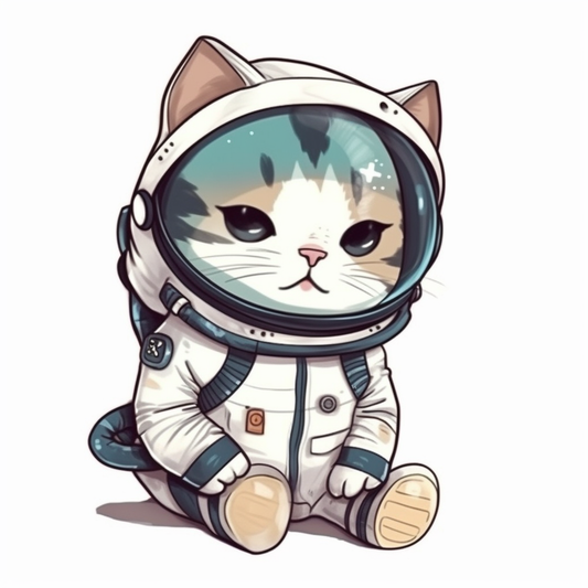 Cute Cat Vinyl Decal Sticker for Car, Laptop, Tumbler and more # 003938