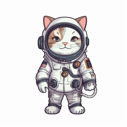 Cute Cat Vinyl Decal Sticker for Car, Laptop, Tumbler and more # 003948