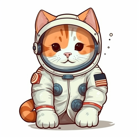 Cute Cat Vinyl Decal Sticker for Car, Laptop, Tumbler and more # 003952
