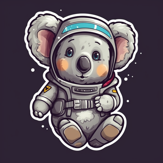 Koala Vinyl Decal Sticker for Car, Laptop, Tumbler and more # 00771