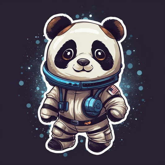 Panda Vinyl Decal Sticker for Car, Laptop, Tumbler and more # 006901