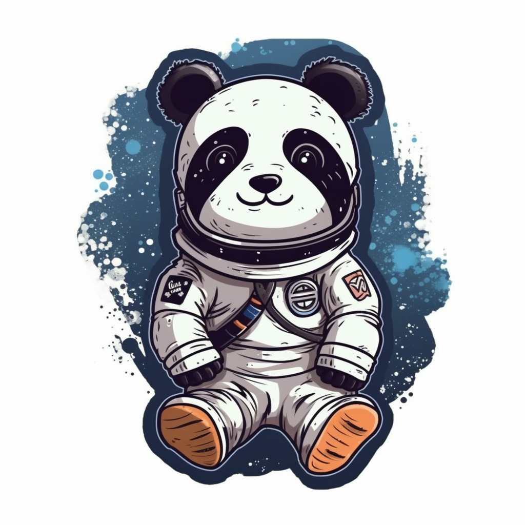 Panda Vinyl Decal Sticker for Car, Laptop, Tumbler and more # 006885