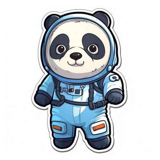 Cute and adorable Panda Vinyl Decal Sticker for Car, Laptop, Tumbler and more # 0010752