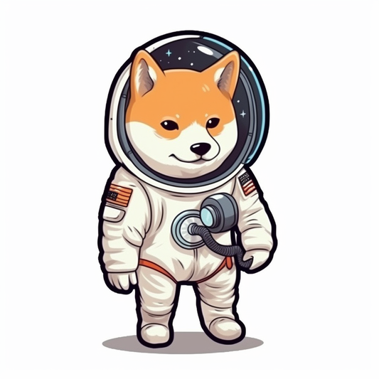Shiba Inu Dog Vinyl Decal Sticker for Car, Laptop, Tumbler and more # 001589