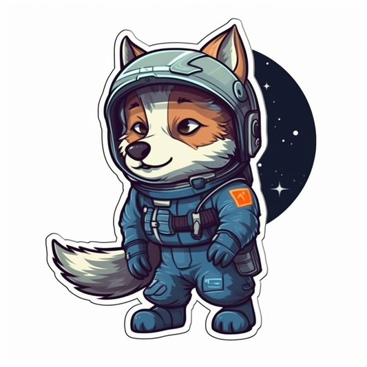 Wolf Vinyl Decal Sticker for Car, Laptop, Tumbler and more # 001799