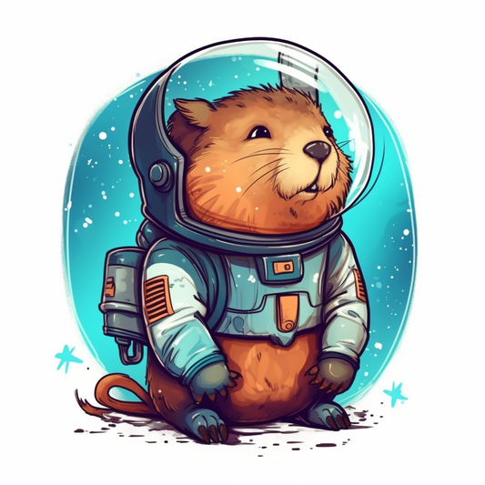 Capybara Vinyl Decal Sticker for Car, Laptop, Tumbler and more # 003431