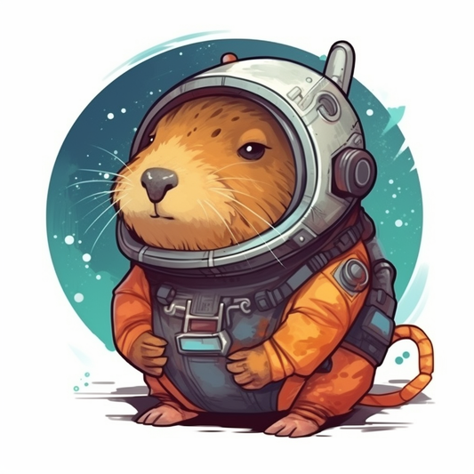 Capybara Vinyl Decal Sticker for Car, Laptop, Tumbler and more # 003434