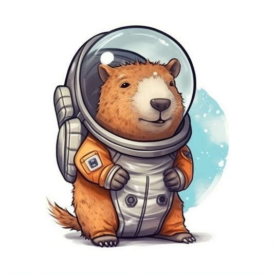 Capybara Vinyl Decal Sticker for Car, Laptop, Tumbler and more # 003439