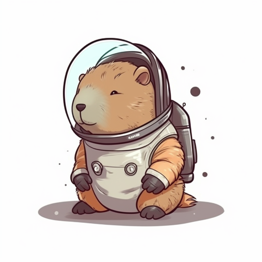 Capybara Vinyl Decal Sticker for Car, Laptop, Tumbler and more # 003447