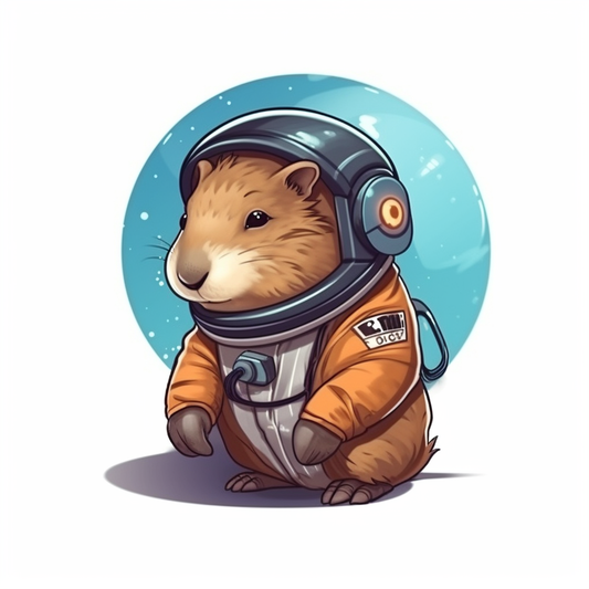 Capybara Vinyl Decal Sticker for Car, Laptop, Tumbler and more # 003442
